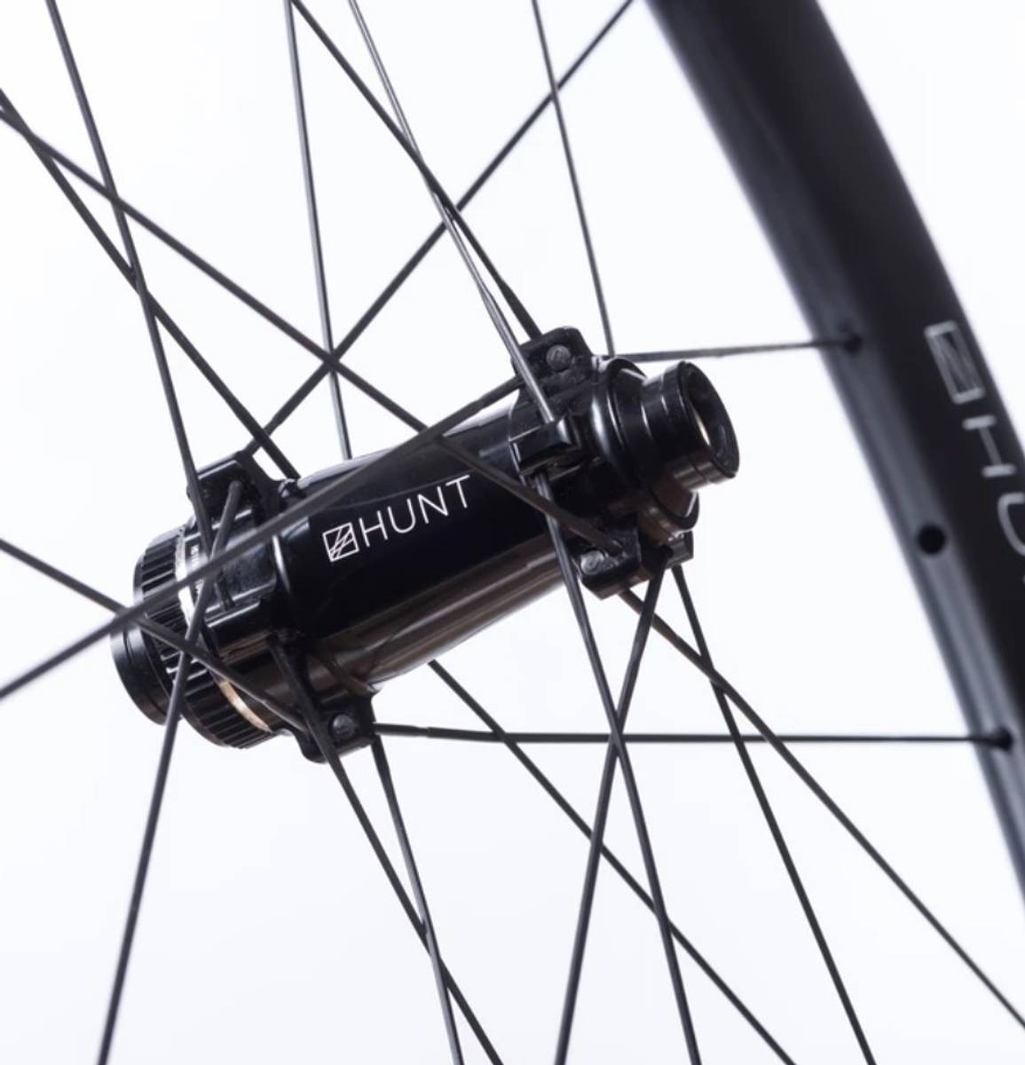 Hunt 50 Carbon Aero Disc Clincher Landevei Hjulsett