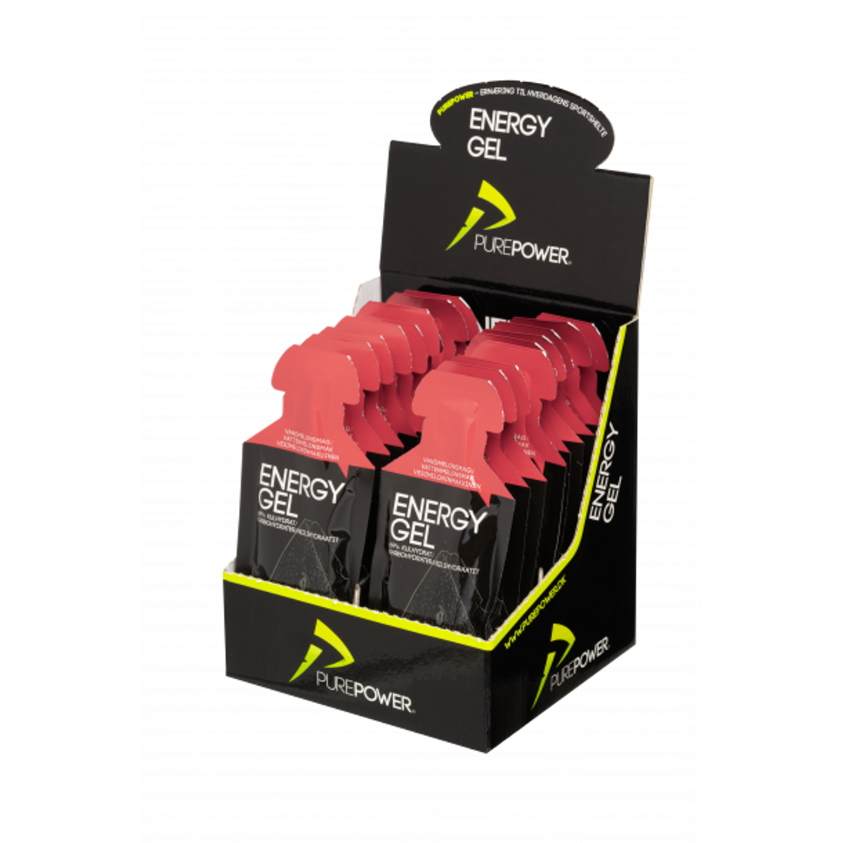 PurePower Energy Vannmelon Gel 18 stk