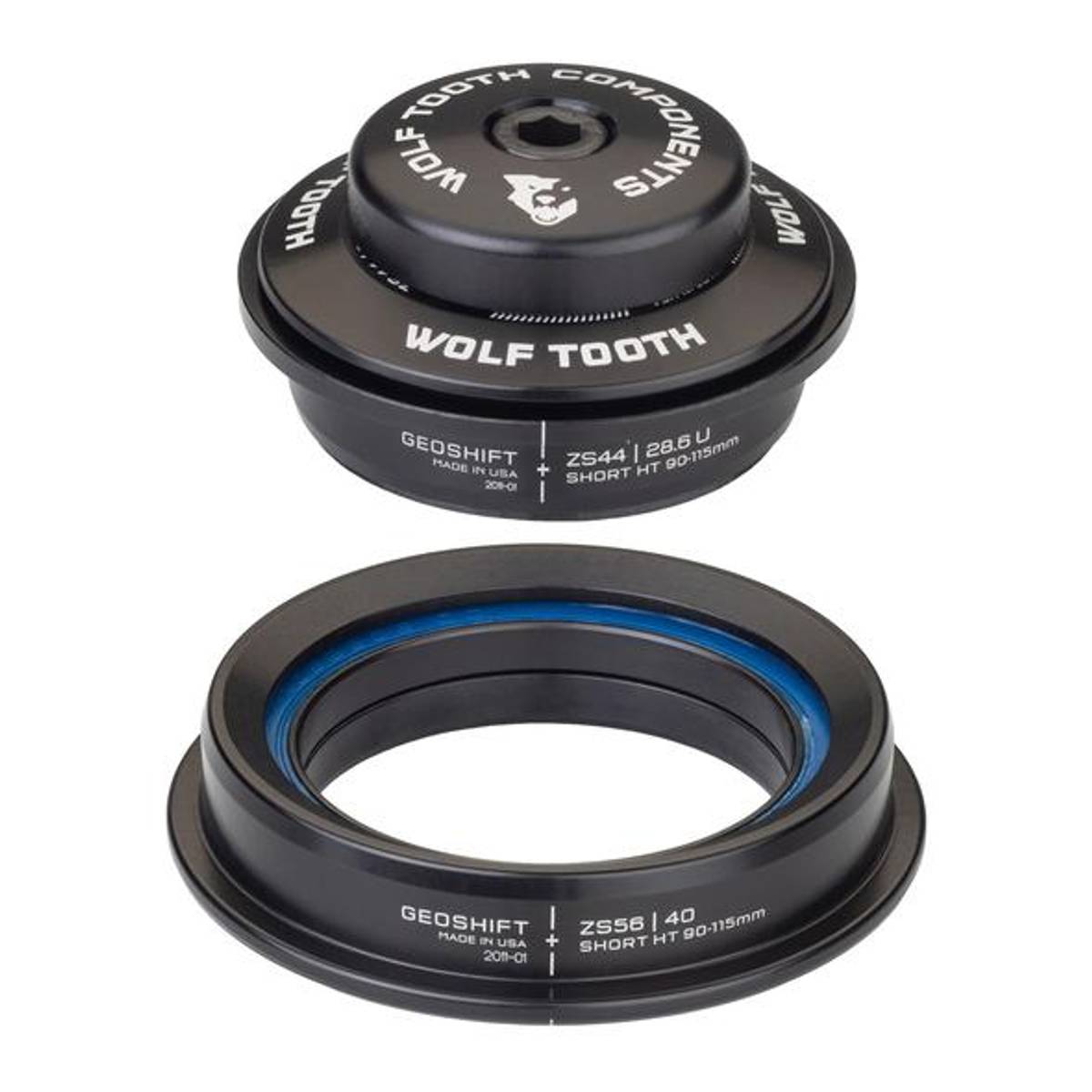 Wolf Tooth Geoshift 1 ZS44/28.6-ZS56/40 Kort Styrelager