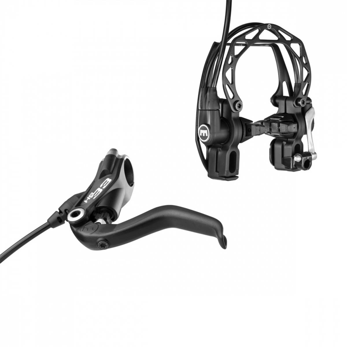 Magura HS33 R Black Evo Mount, 2-finger V-brems