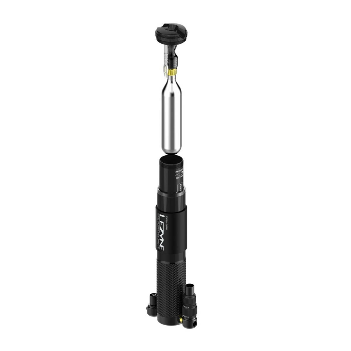 Lezyne CNC Tubeless Drive Håndpumpe