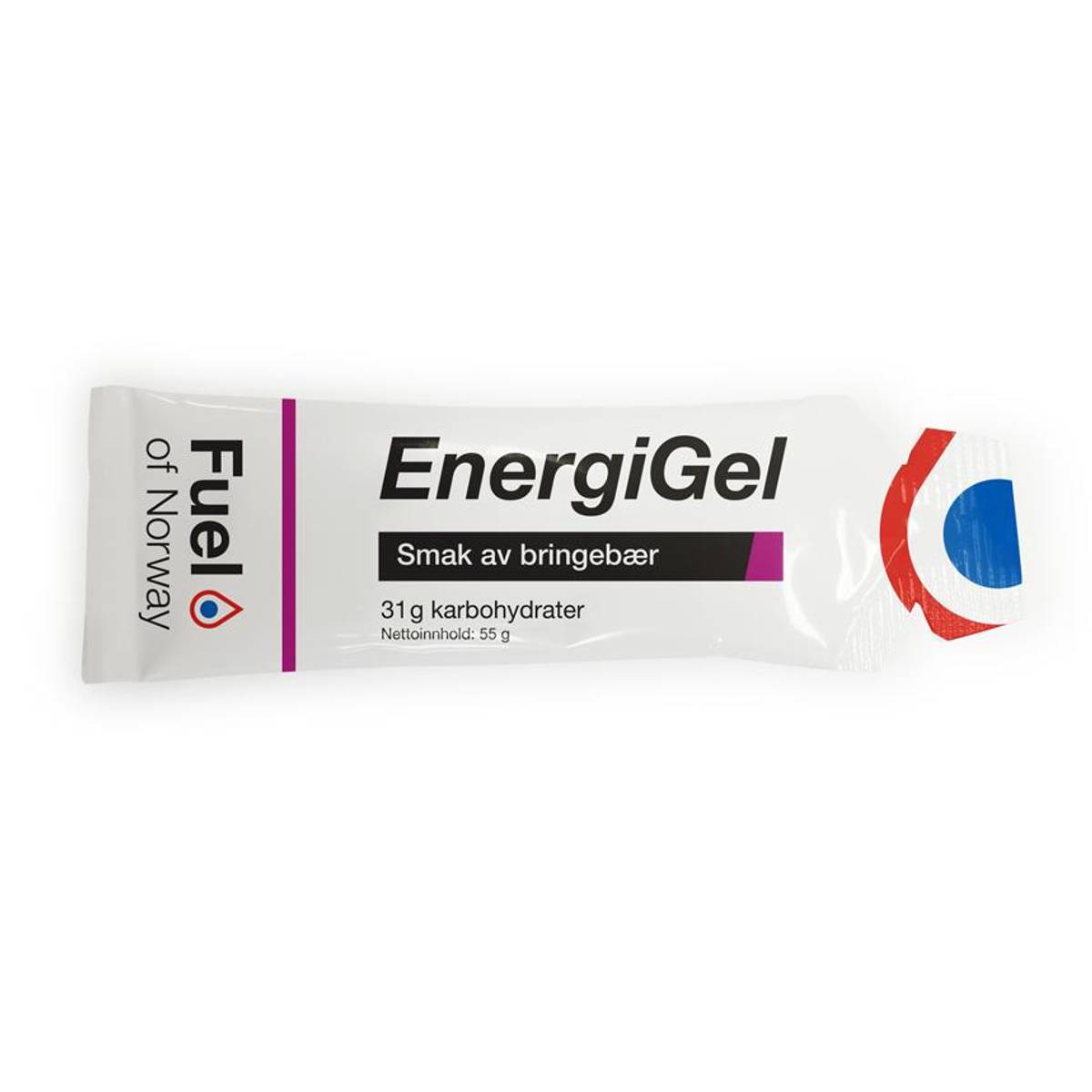 Fuel Of Norway Bringebærsmak Energigel 20 stk 