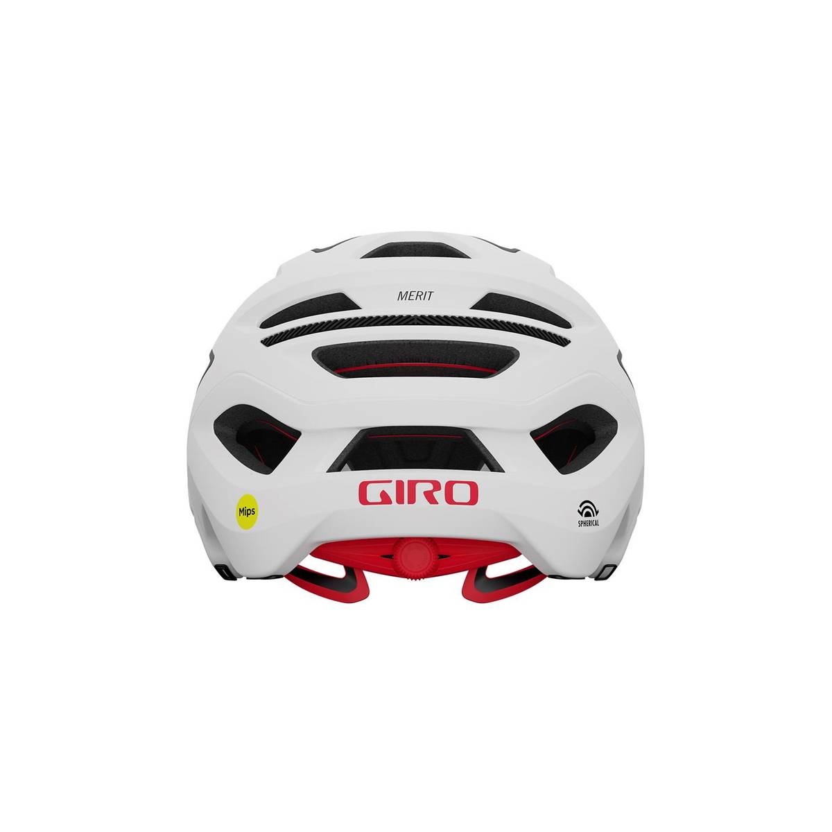 Giro Merit Spherical Matt Hvit/Svart Sykkelhjelm