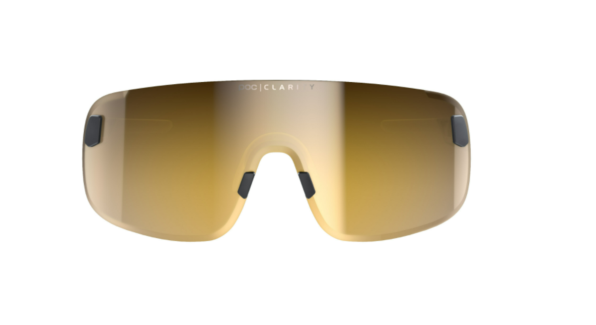 POC Elicit Uranium Black  - Gold Mirror Brille
