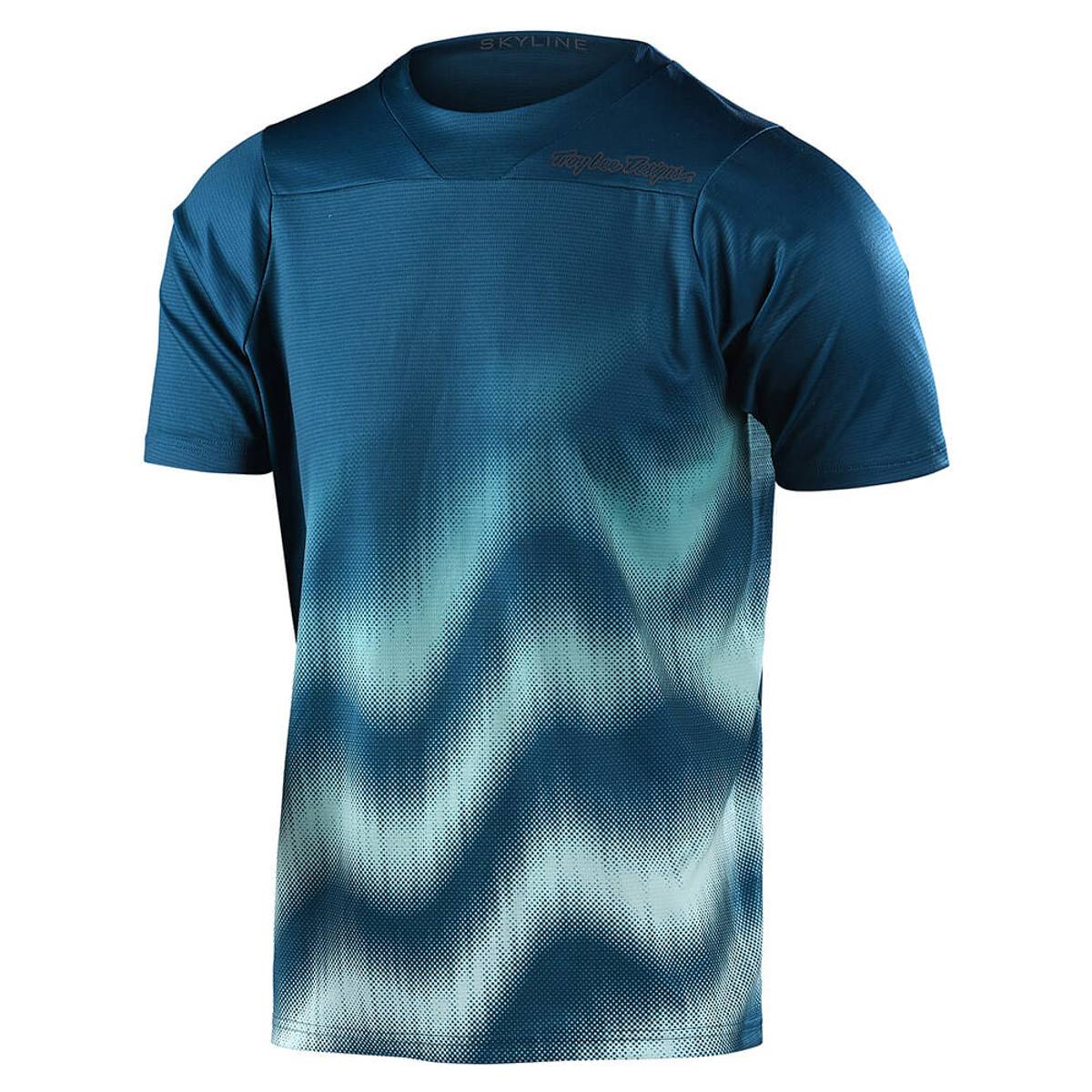 Troy Lee Designs Skyline SS Wave Sykkeltrøye